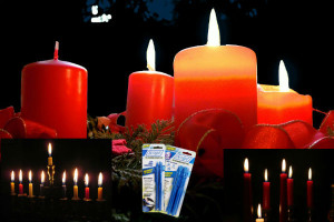  Holiday candles lead to candle wax drips